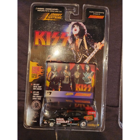 Vintage KISS Johnny Lightning Dragster Cars LOT OF 5 In Box 1997 Rare Toys - Picture 7 of 12